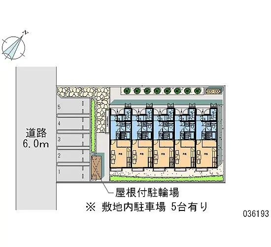 ★手数料０円★安城市住吉町荒曽根 月極駐車場